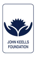 Logo of the John Keells Foundation, featuring a distinctive design representing its mission and values.